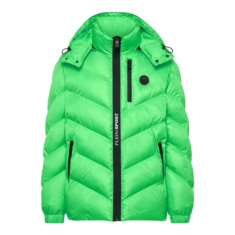 Plein Sport Daunenjacke Jacke Tiger grün(Image 6)