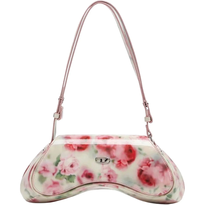 Diesel Fourre-tout Dames Play Crossbody ShoulderBag Wit weiß