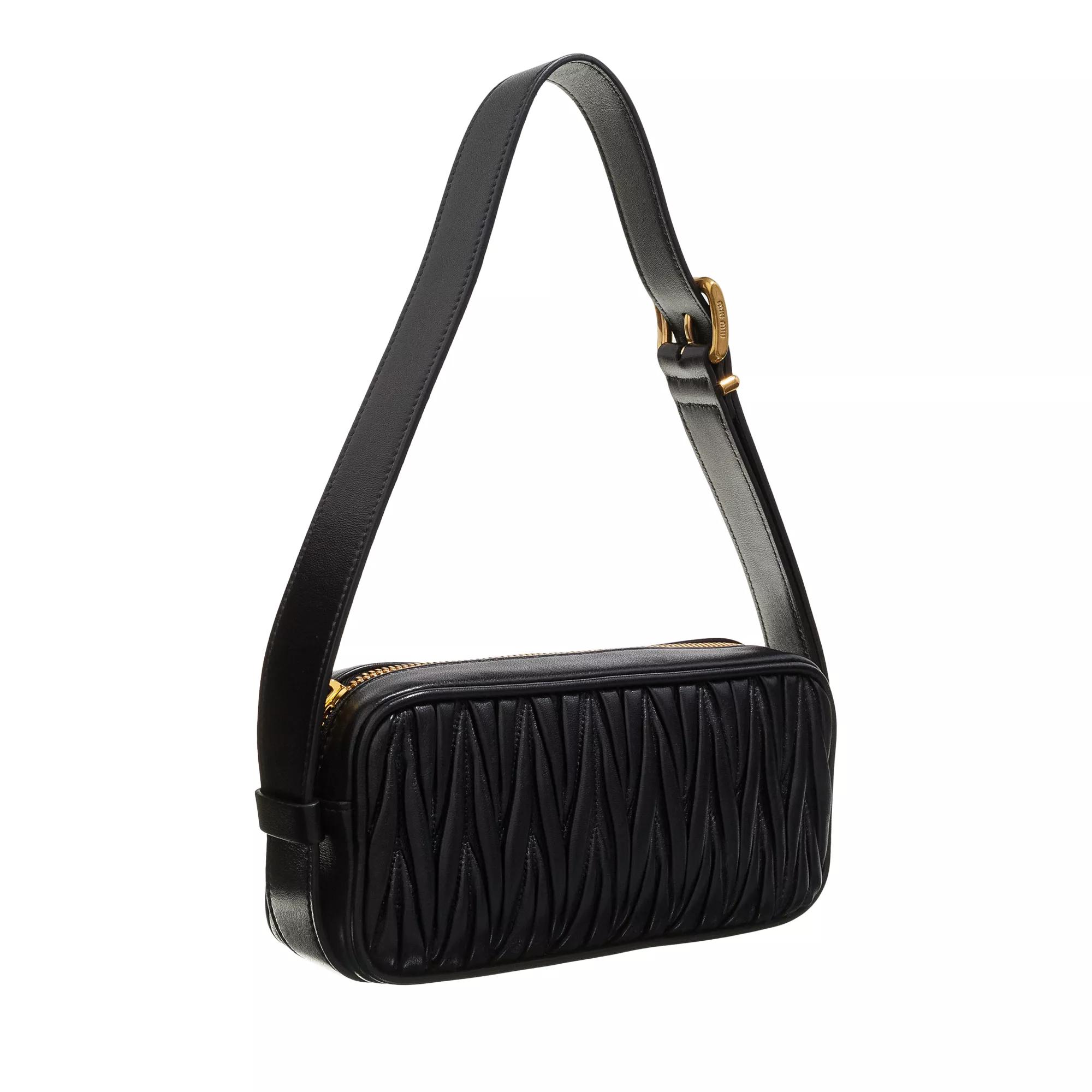 Miu Crossbody bags Crossbody Bag in zwart