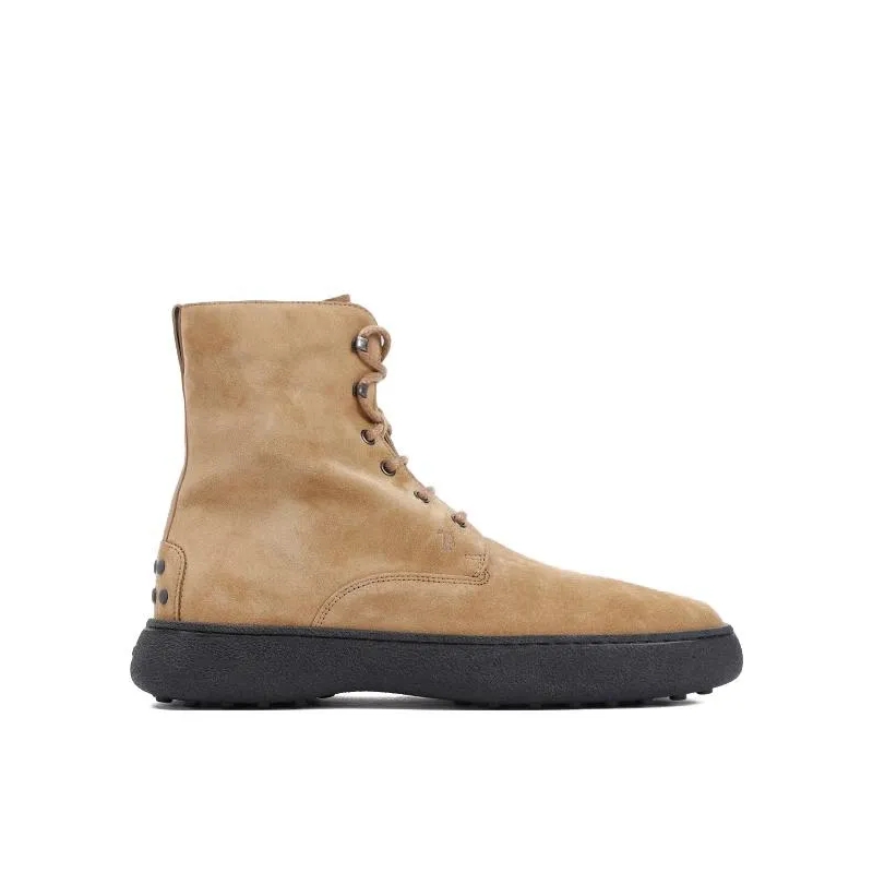 Tod's Schnürstiefel Winter Gommino Boots Brown(Image 8)
