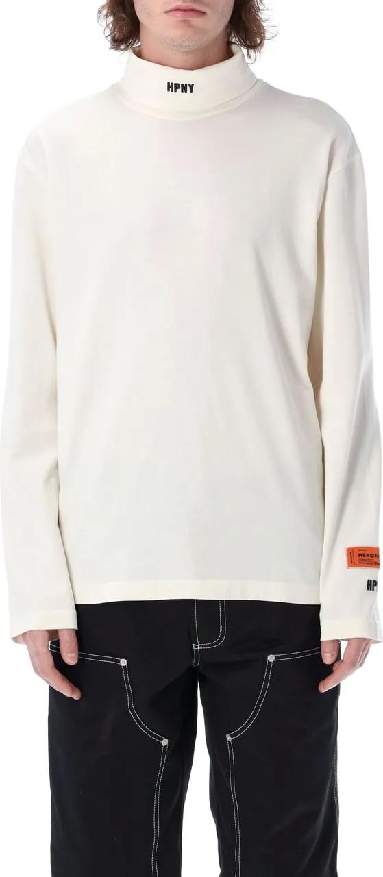 Thumbnail - Heron Preston - HPNY embroidered rollneck - Größe L - weiß