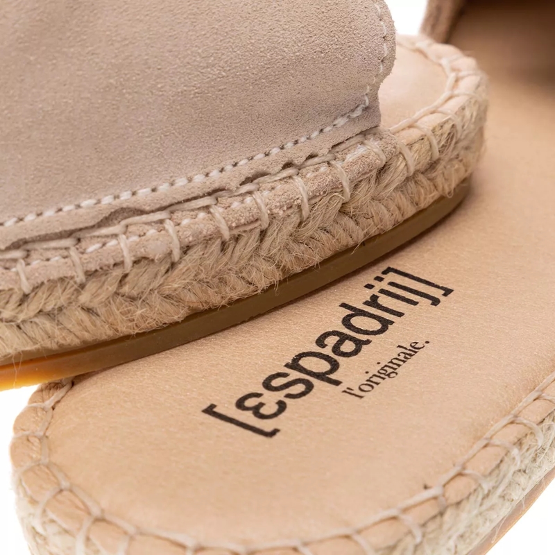 Espadrij l’originale Slides Plage Boucle Velour Beige(Image 3)