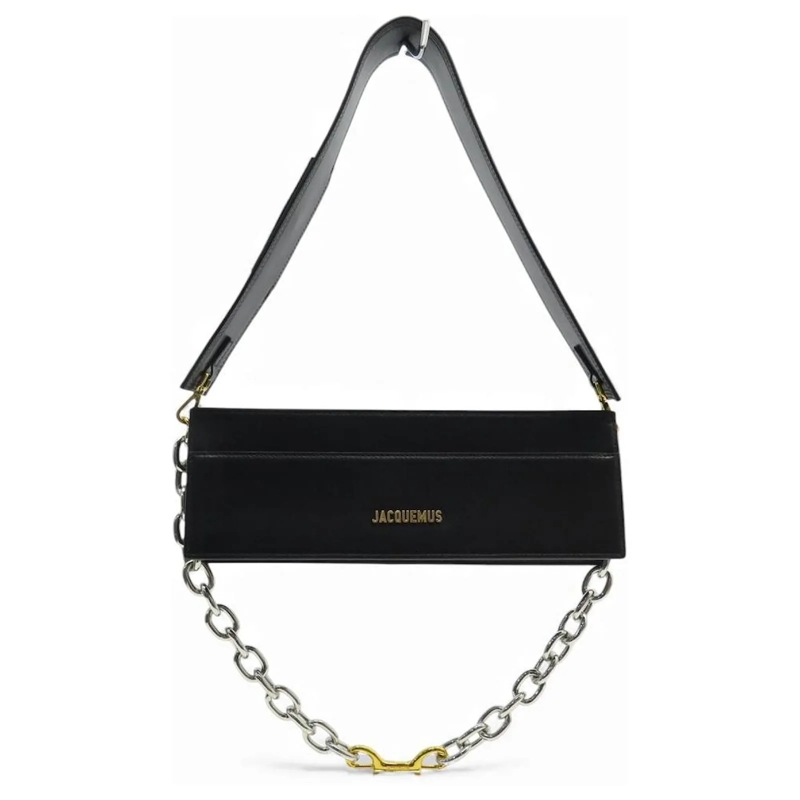 Jacquemus Schultertasche NEUE JACQUEMUS LE CIUCIU 213BA11-213 LEDER SCHULTE schwarz