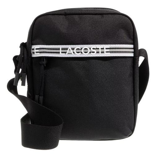 Lacoste Neocroc Seasonal Noir Blanc Crossbody Bag