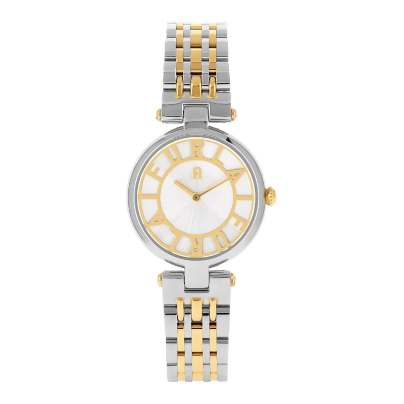 Furla Automatikuhr Analoge Uhr Furla New Club silber