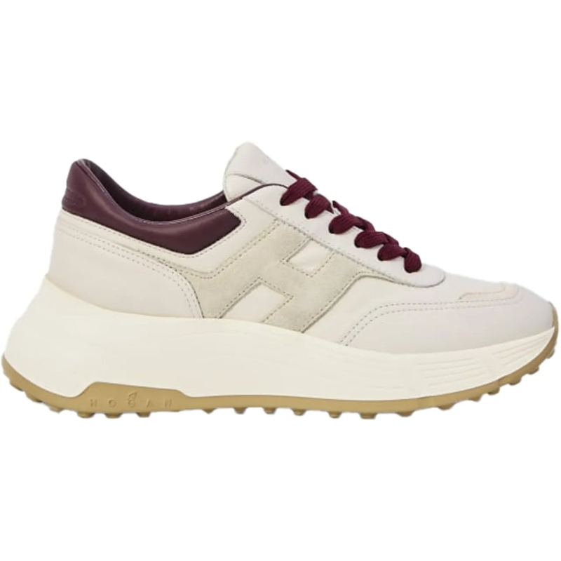 Hogan Low-Top-Sneaker Sneakers Biancobordaux weiß