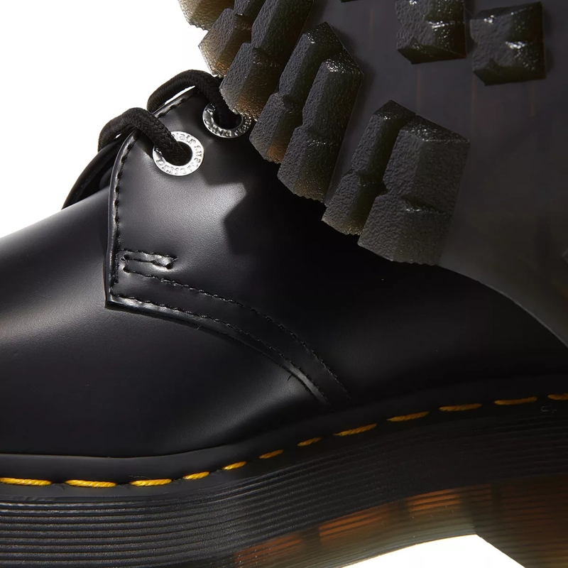 Dr. Martens Schnürschuhe 1461 Quad Squared Black(Image 3)
