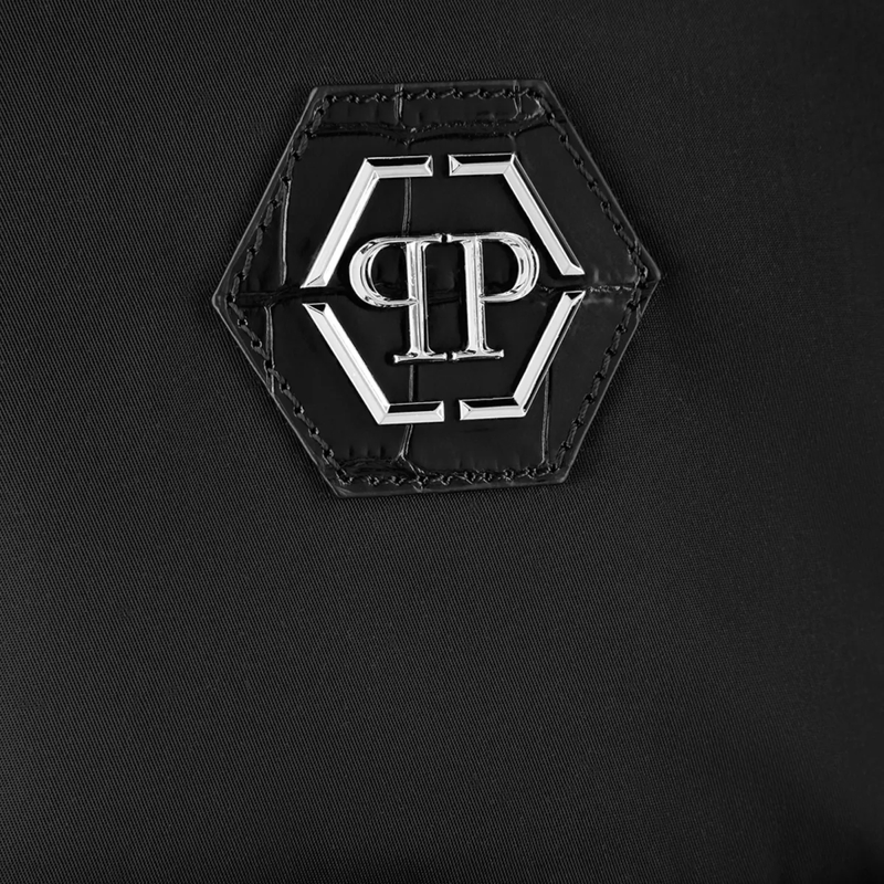 Philipp Plein Schultertasche Kreuzkörper Hexagon schwarz(Image 5)