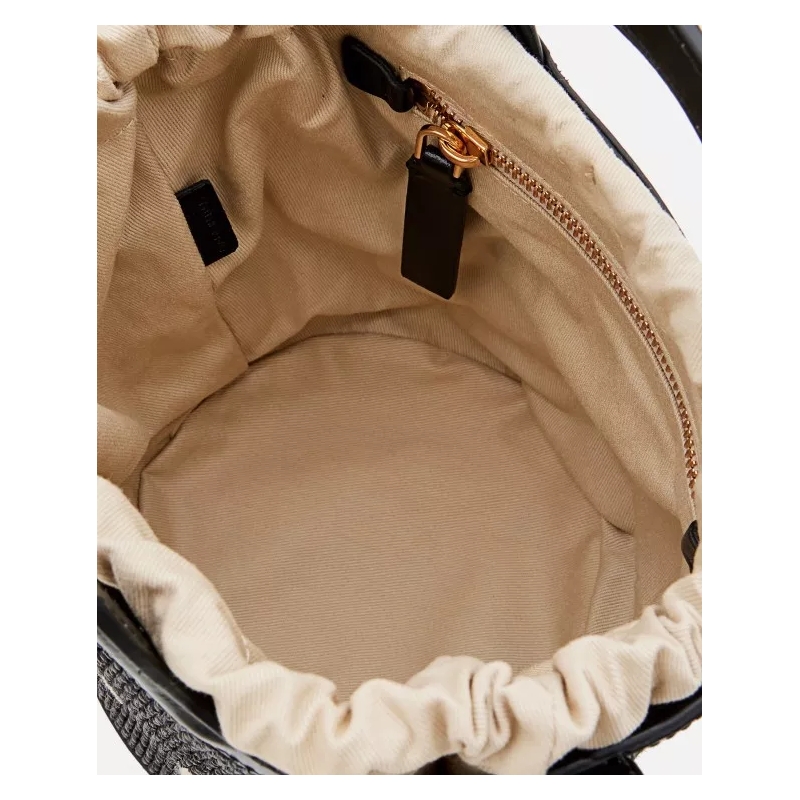 Marni Bucket Bag Black Adjustable Shoulder Strap Bag Black(Image 6)