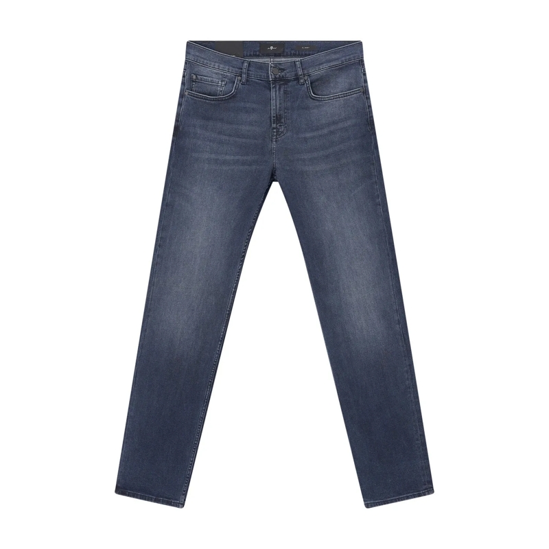 Seven for all Mankind Jeans Jeans Slimmy aus Baumwolle blau