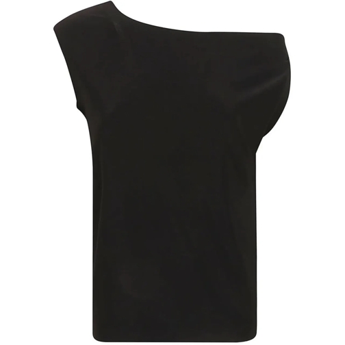 Norma Kamali T-shirts Top Black schwarz