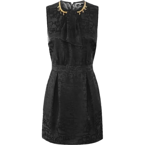 Elisabetta Franchi Midi-Kleider Dresses Black schwarz