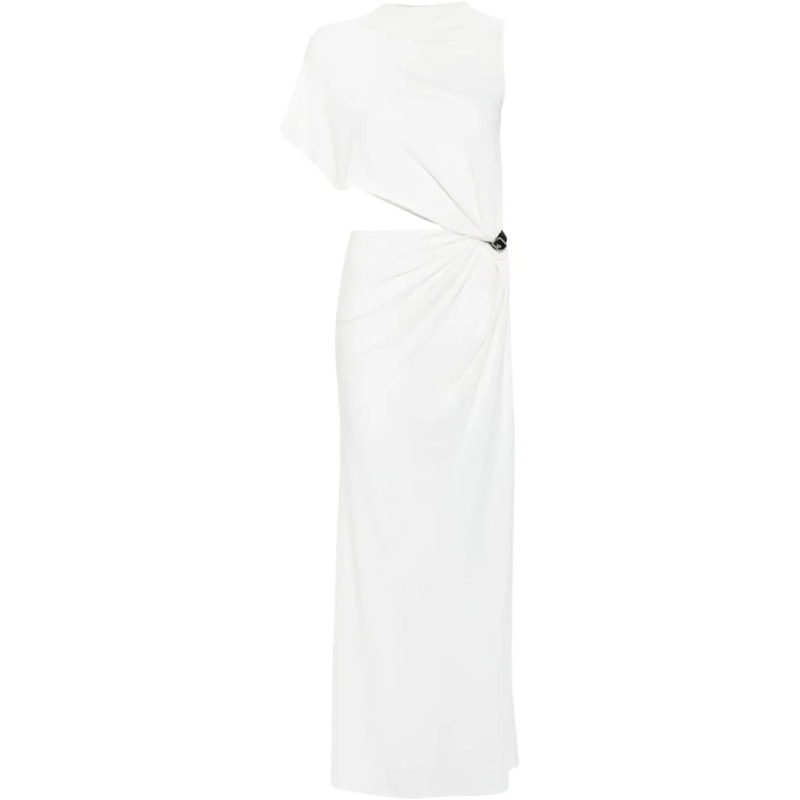 Courrèges Midikleid Dresses Heritage White weiß