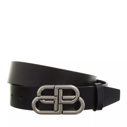 Balenciaga Belts BB L Belt 1000 black Ledergürtel