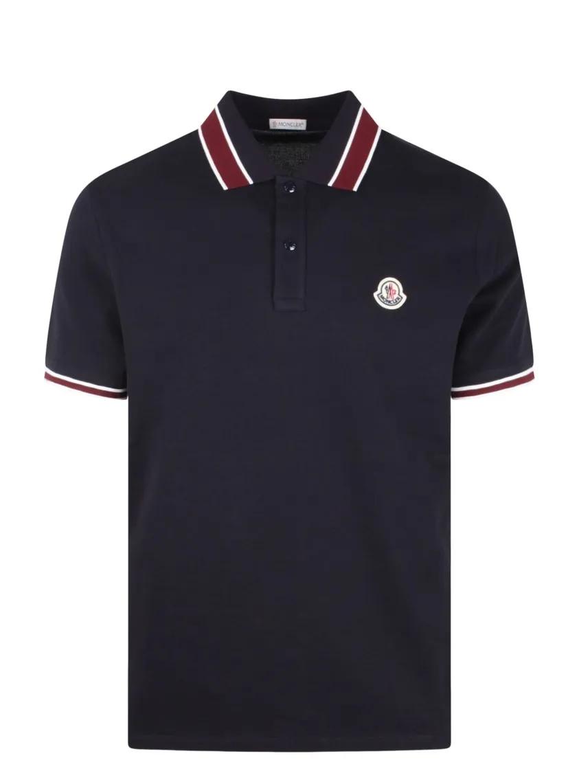 Moncler - Iconic Polo - Größe S - schwarz