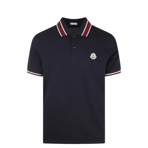 Moncler Iconic Polo Black Polohemd