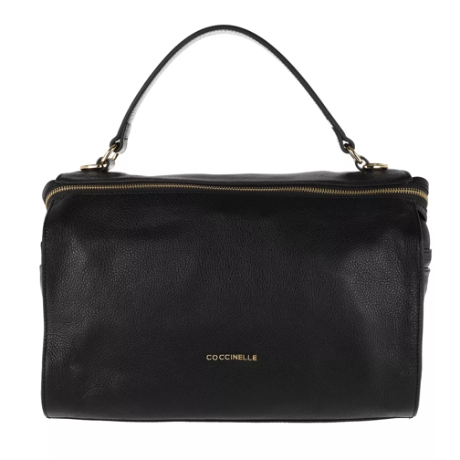 Coccinelle Atsuko Shoulder Bag Noir Rymlig shoppingväska