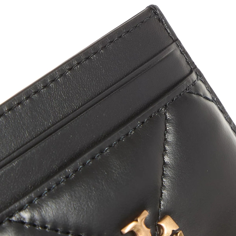Tory Burch Porte-cartes Kira Diamond Quilt Card Case Black(Image 4)