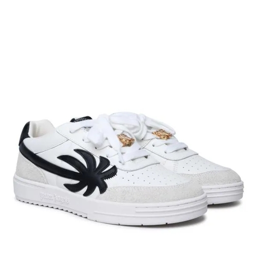 Palm Angels Palm Beach University' White Leather Sneakers White sneaker basse