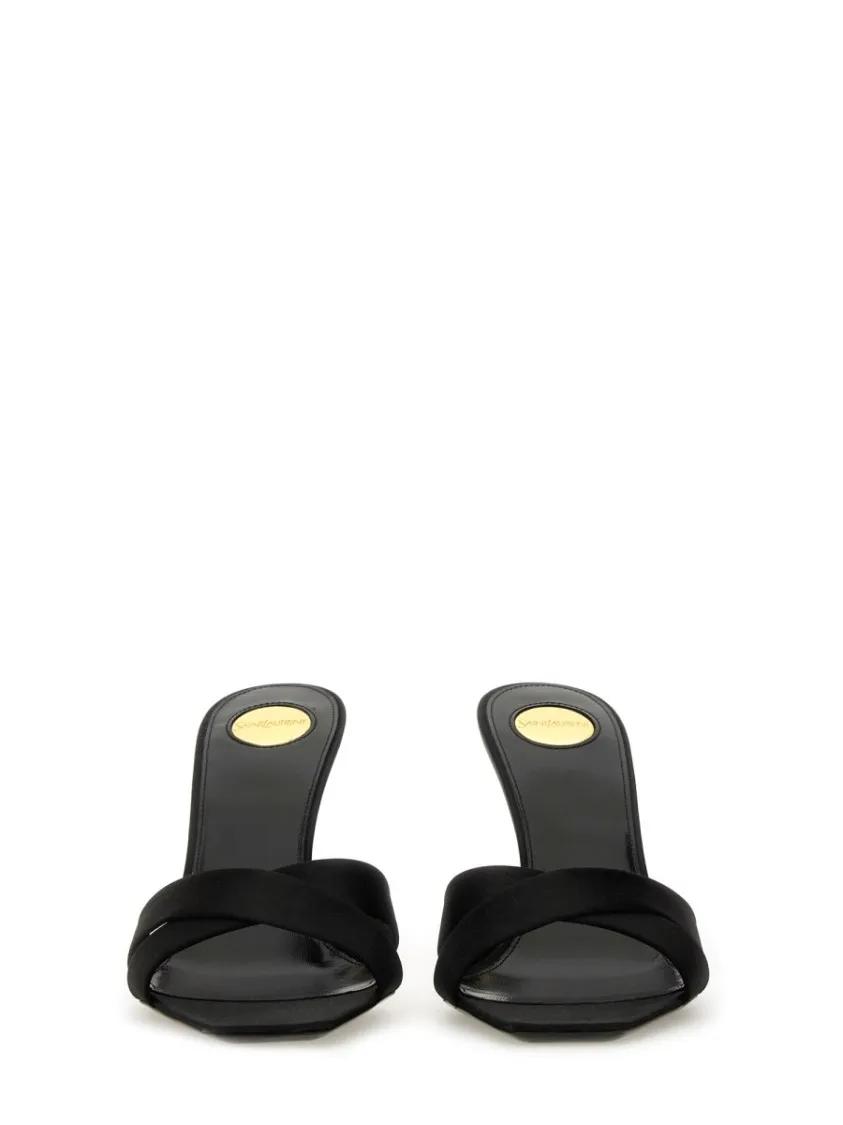 Thumbnail - Saint Laurent Slipper & Pantoletten - "Opyum" Mule - Gr. 41 (EU) - in Schwarz - für Damen