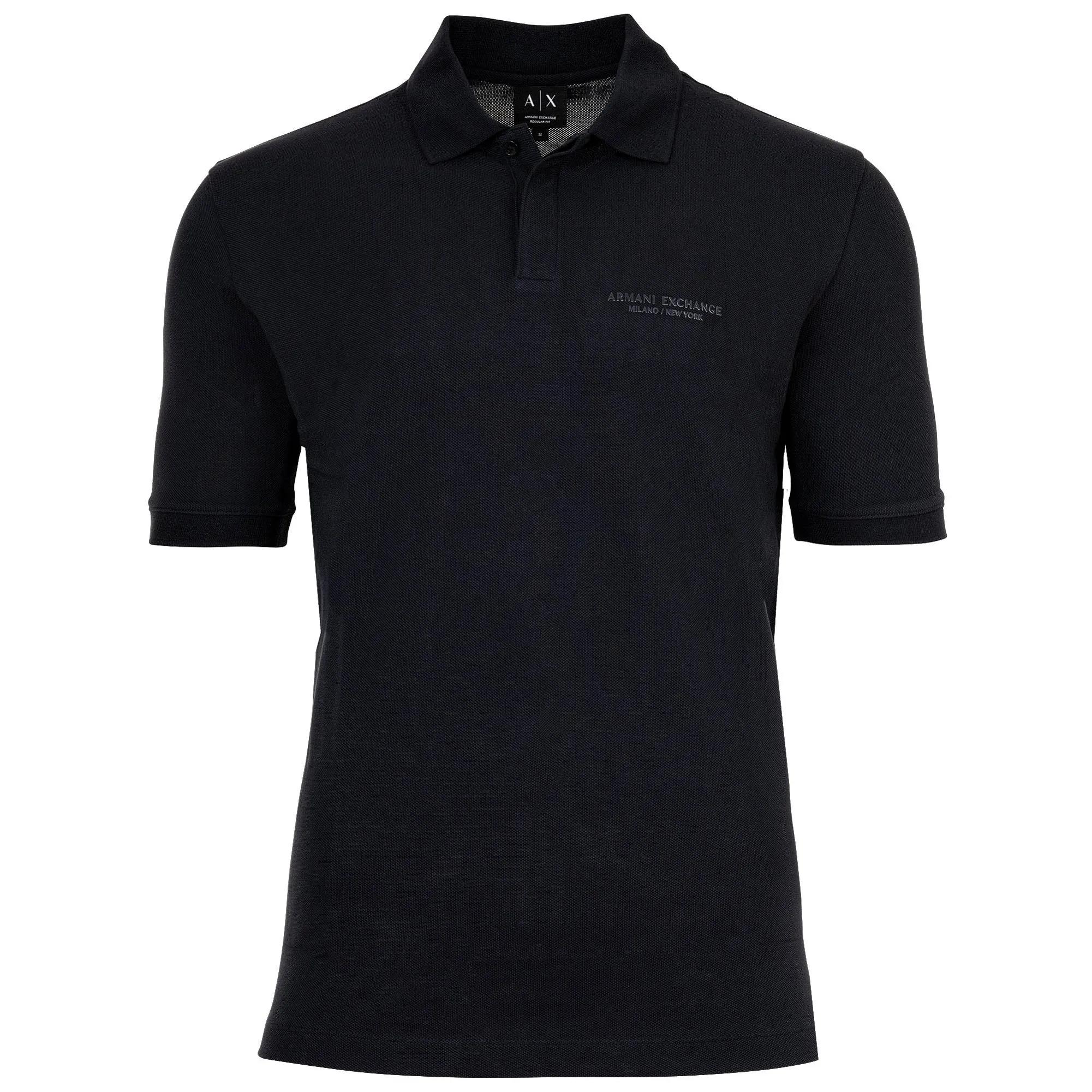 Armani Exchange Herren Blau - Polo Shirt 1Er Pack - Größe 2XL