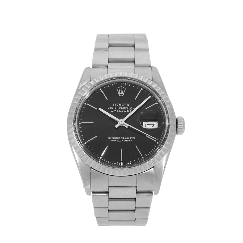 Rolex Automatikuhr Datejust Schwarz(Image 2)