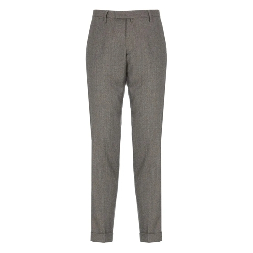 Briglia  Virgin Wool Trousers Grey