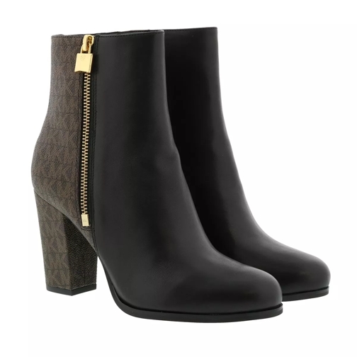 MICHAEL Michael Kors Frenchie Bootie Black Brown Stiefelette