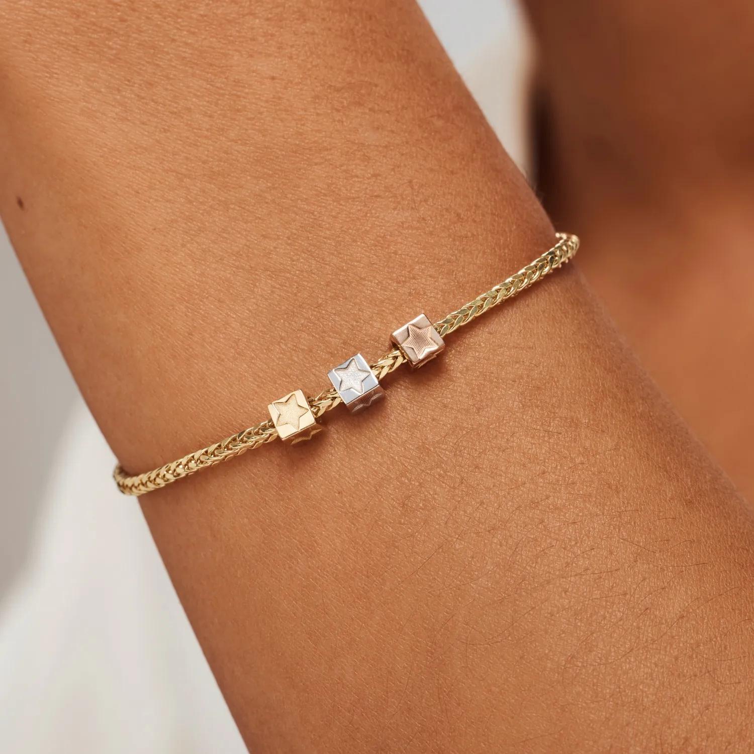 Thumbnail - Isabel Bernard Charms - La Concorde Felie 585 Roségold Charm - Gr. unisize - in Quarz - für Damen