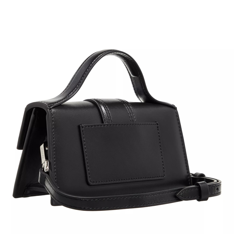 Jacquemus Mini sac Le Bambino Shoulder Bag Black Silver(Image 4)