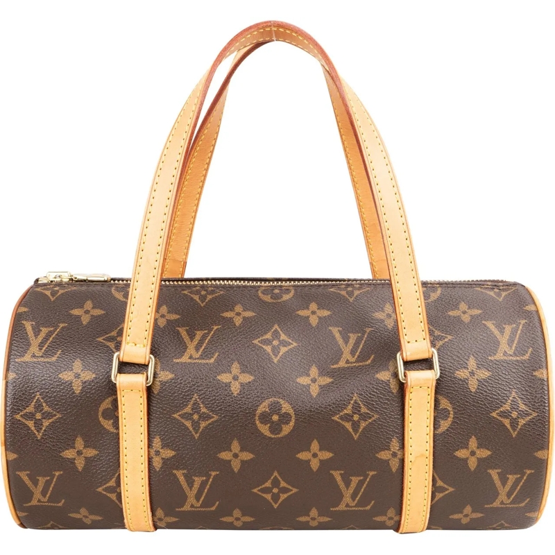 Louis Vuitton Tote Louis Vuitton Canvas Monogram Papillon Handbag braun