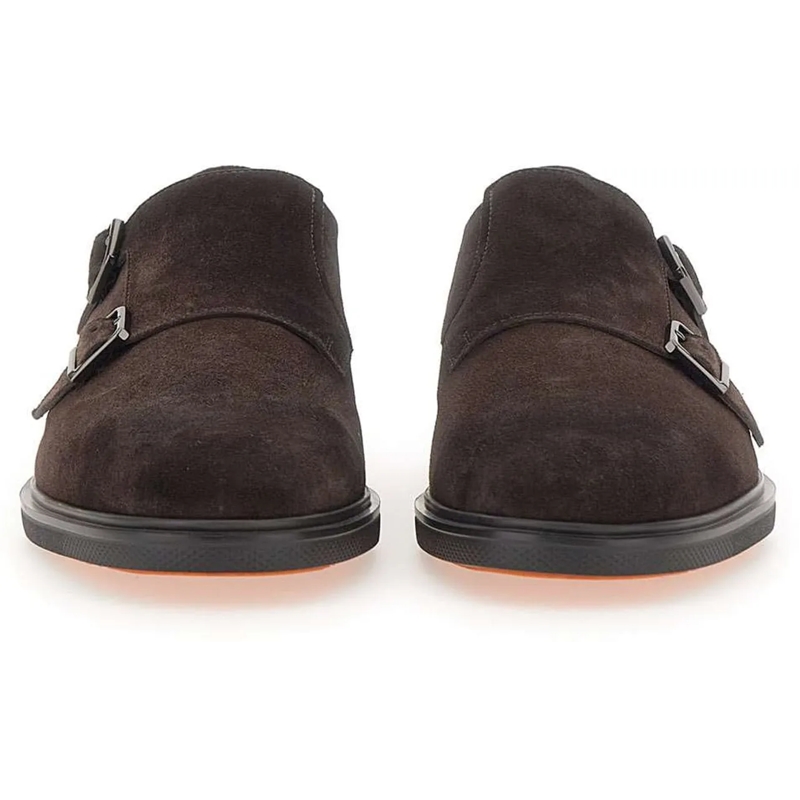 Santoni Schnürschuhe Flat Shoes Brown braun(Image 7)