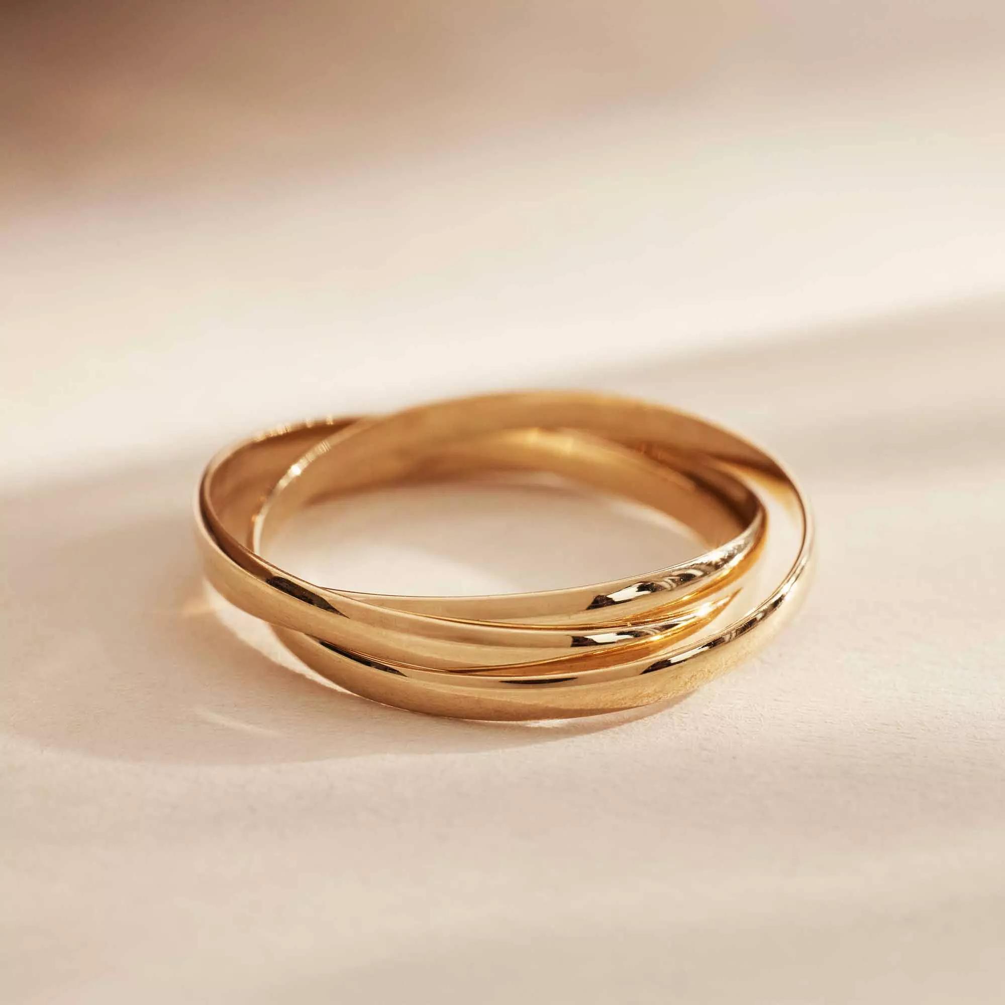 Thumbnail - Isabel Bernard Ring - Rivoli Méline 585 Gold Ring - Gr. 48 - in Gold - für Damen