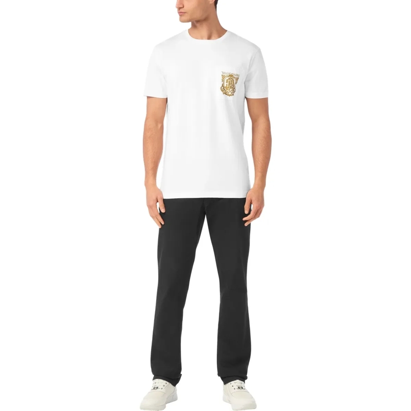 BILLIONAIRE T-Shirt T-Shirt Rundhalsausschnitt Ss Lion weiss(Image 3)