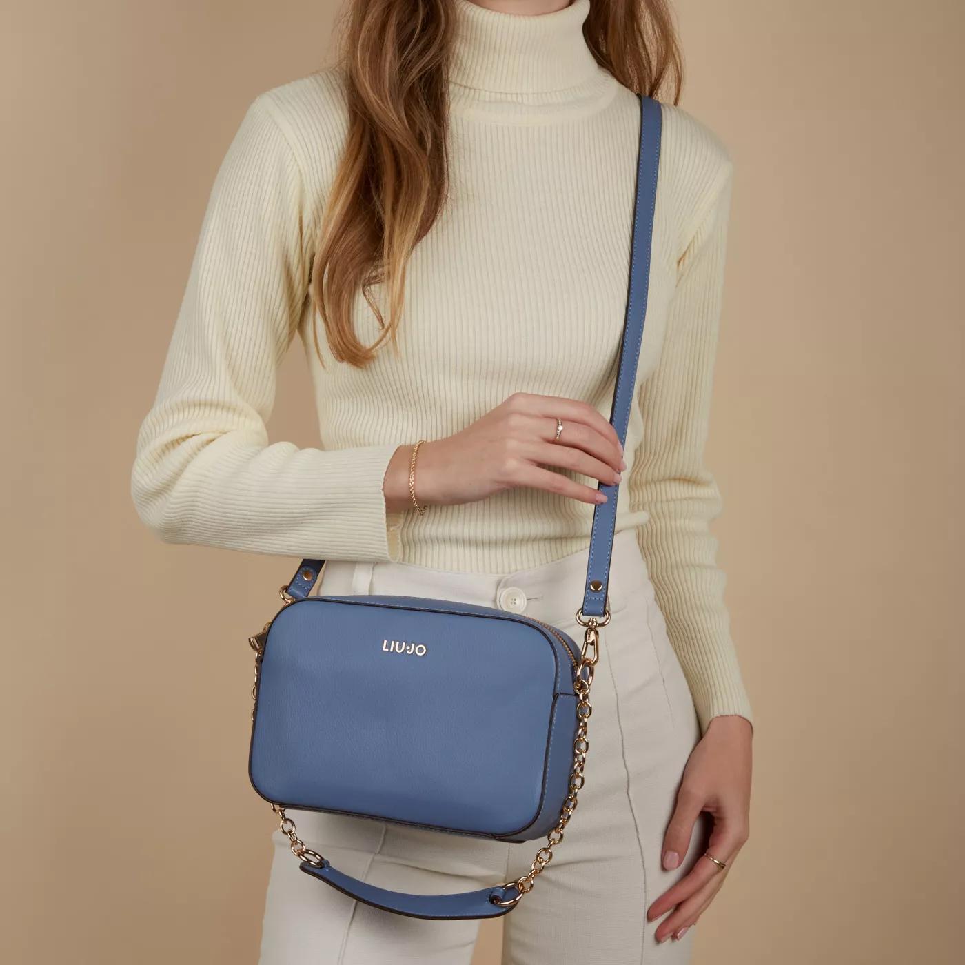 LIU JO Liu Jo Jorah Blaue Schultertasche AA4093E0037-6401 Blau  