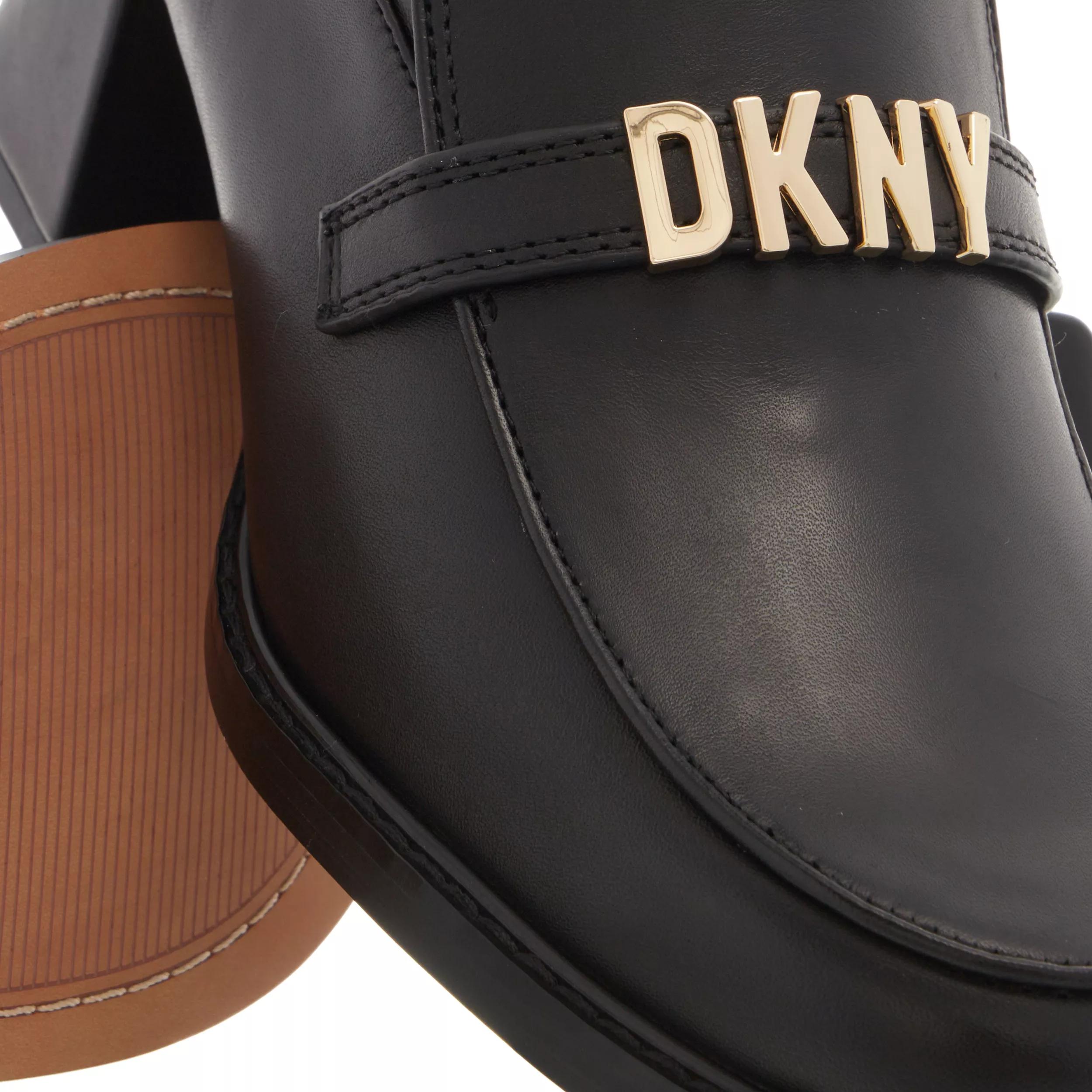 dkny bottes & bottines, mocassin boot 5,5 cm en noir - pour dames