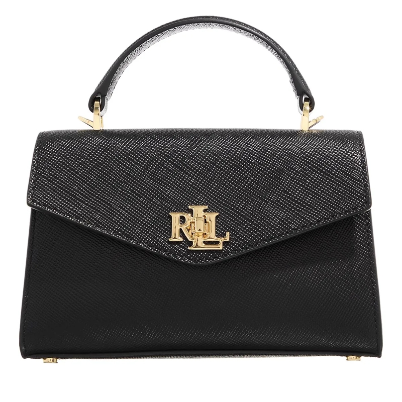 Lauren Ralph Lauren Satchel Farrah Sm-Satchel-Small Black