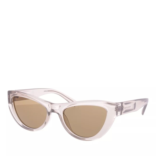 Saint Laurent SL 676-005 Beige-Beige-Brown Sunglasses