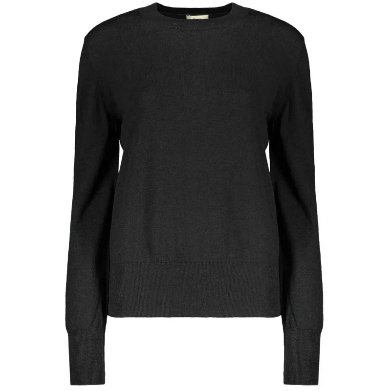 Herno T-Shirt HERNO Wool Sweater schwarz