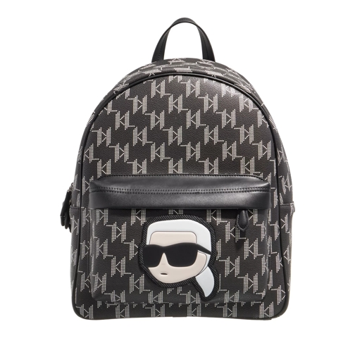 Karl Lagerfeld K/Ikonik 2.0 Mono CC Backpack Black Zaino