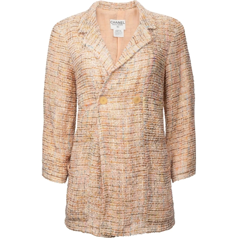 Chanel Übergangsjacke Chanel Tweed Jacket (DE36 / FR38) mehrfarbig