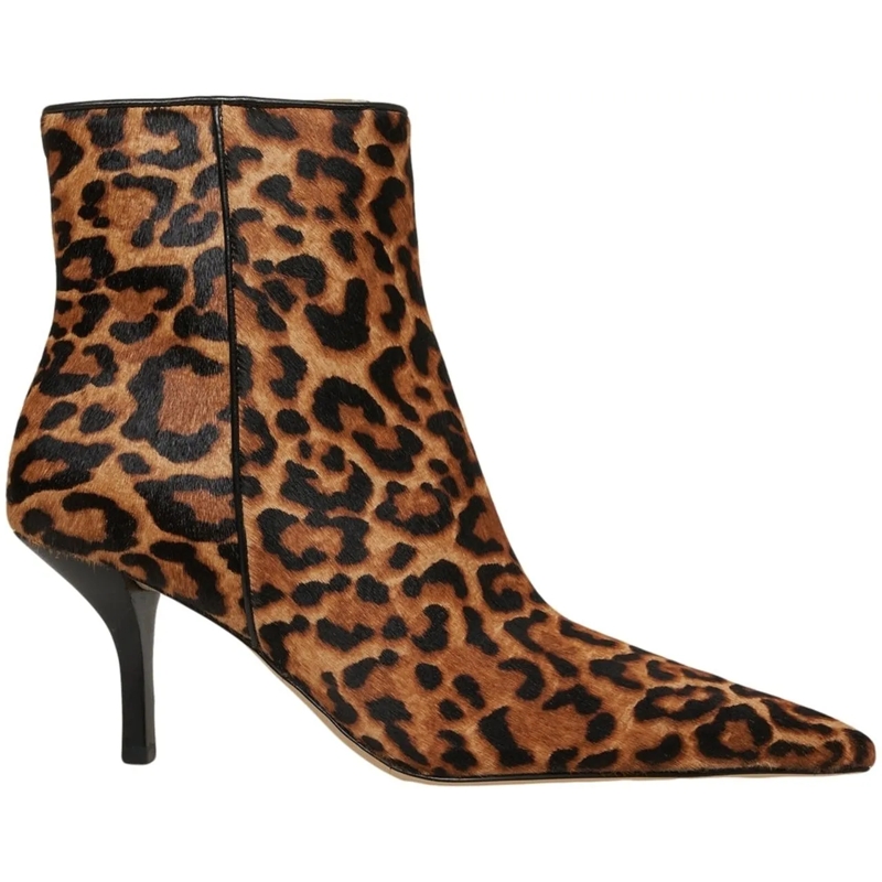 MICHAEL Michael Kors Bottes Pony hair ankle boots 'Selina' braun