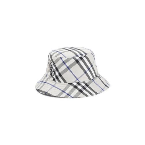 Burberry Recycled Polyester Bucket Hat White Chapeau