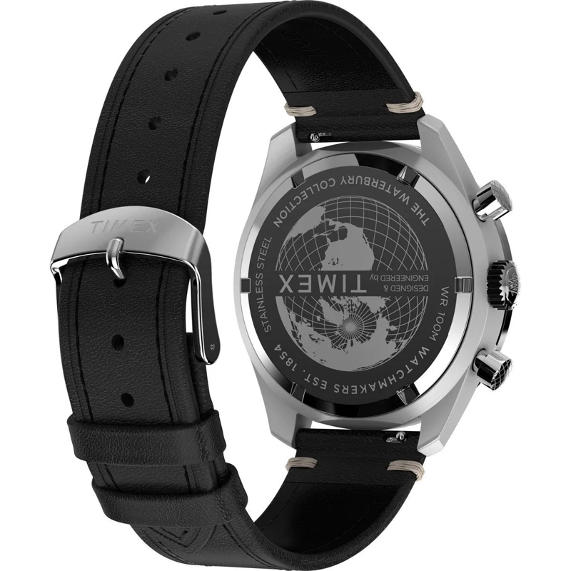 Timex Chronograph Quarz-Analoguhr Waterbury Traditional Chronograph schwarz(Image 5)