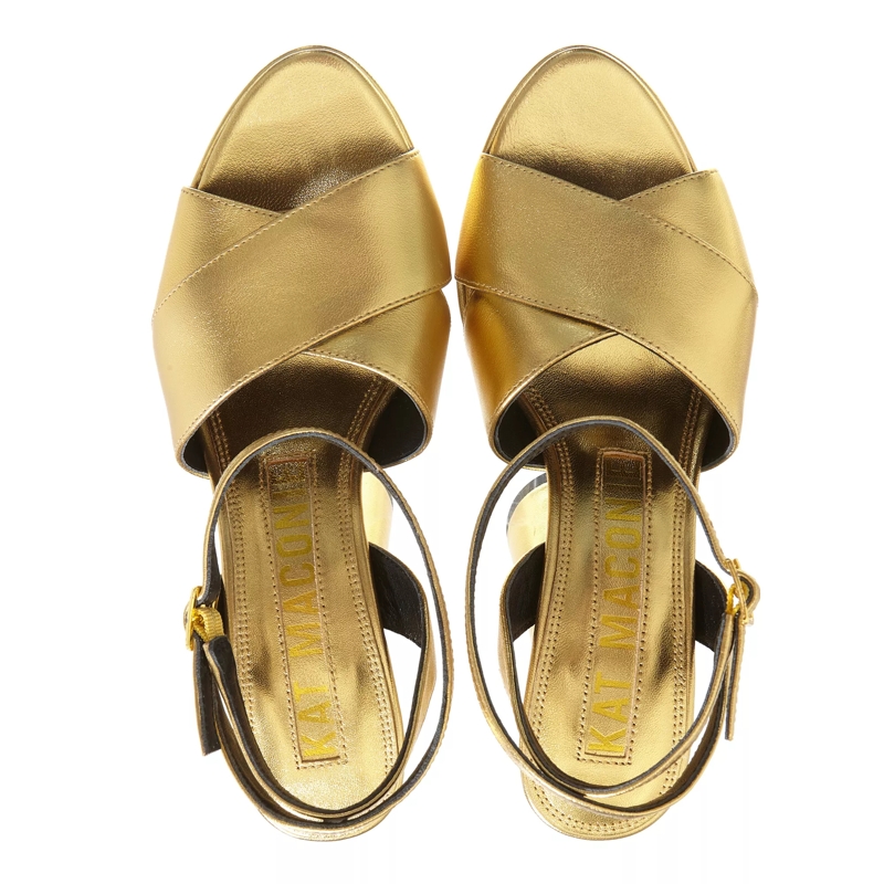 Kat Maconie High Heels Cady Gold(Image 4)