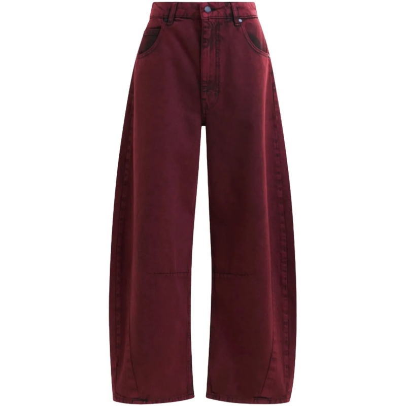 Essentiel Antwerp Jeans à jambe droite Essentiel Antwerp  Jeans Bordeaux Impressive rot