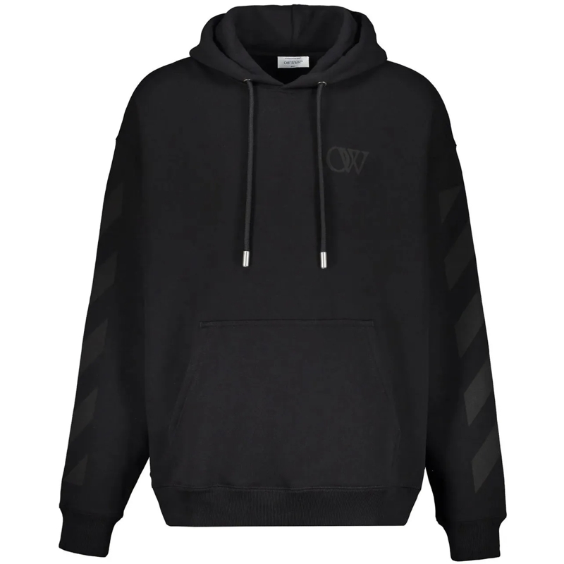 Off-White Legeres Oberteil OFF-WHITE Hooded Sweatshirt schwarz