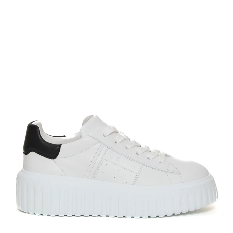 Hogan Lage-top sneaker H Stripes White Nappa Sneakers White