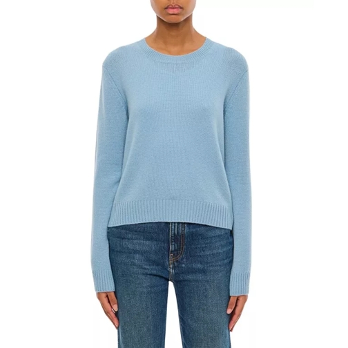 Lisa Yang Mable Roun Neck Cashmere Sweater Blue 