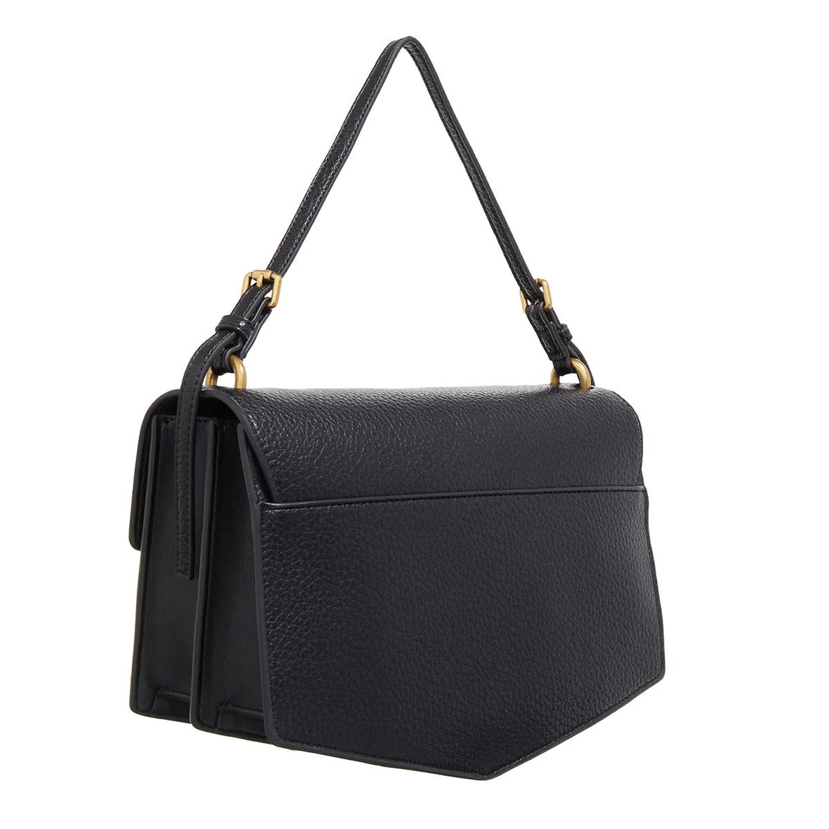 Just Cavalli Zwarte schoudertas met korrelige textuur Black Dames